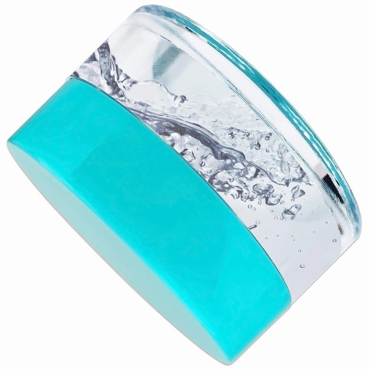 150 Jars - Beauticom High-Graded 5 Grams/5 mL BPA Free Thick Clear Acrylic 100% NO LEAK Plastic Jars empty Container Teal Lid for Cosmetic, Lip Balm, Beads, Creams, Lotion, Liquids, Sample, Travel