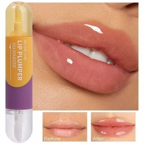 2 In 1 Moisturizing Lip Plumper Gloss