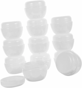 30g Cream Box Makeup Containers Jar 12pcs Mini Lip Gloss Boxes Portable for Needs