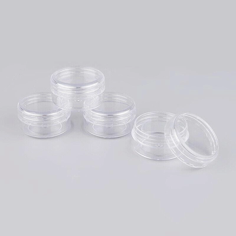 50-200X Mini Sample Bottle Cosmetic Makeup Jar Pot Face Cream Lip Balm Container