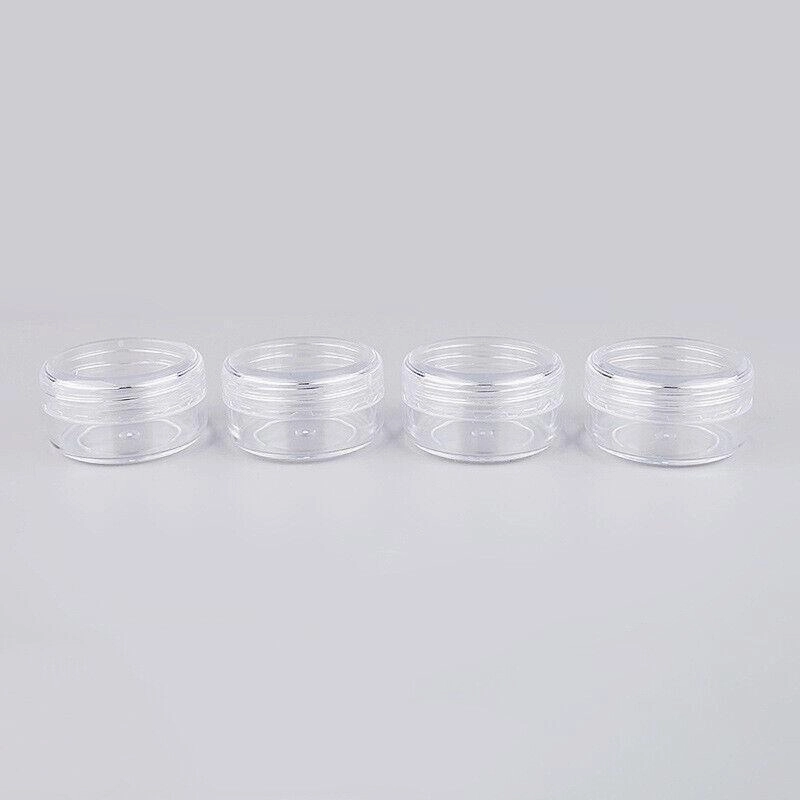 50-200X Mini Sample Bottle Cosmetic Makeup Jar Pot Face Cream Lip Balm Container
