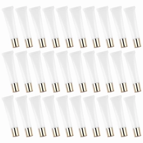 50pcs Lip Gloss Lip Glaze Tube Clear Lip Balm Containers containers Empty lip balm tube empty lip gloss tubes clear lip gloss tube lip tubes plate plastic mini