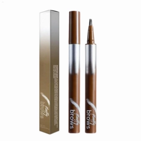5pcs Makeup Brow Stylist Definer - 0.55ml Waterproof Eyebrow Pencil | Ultra-Fine Mechanical Pencil | Long-Lasting Colored Eye Liners | Natural Eyebrow Color for Draws Tiny Brow Hairs