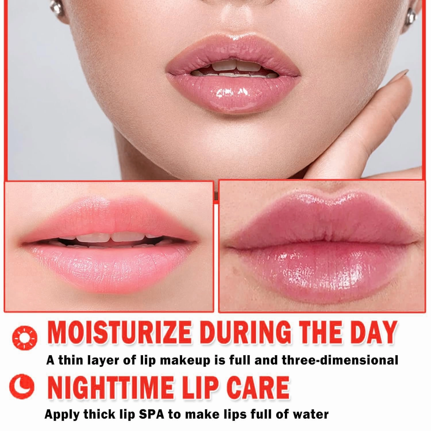 8 PCS Bee Lip Balm Honey Pot - Strawberry, Watermelon, Apple Lime, Cherry, Mint, Grapes & Peach Flavors - Sleeping Mask for Hydrating & Preventing Dry, Cracked Lips