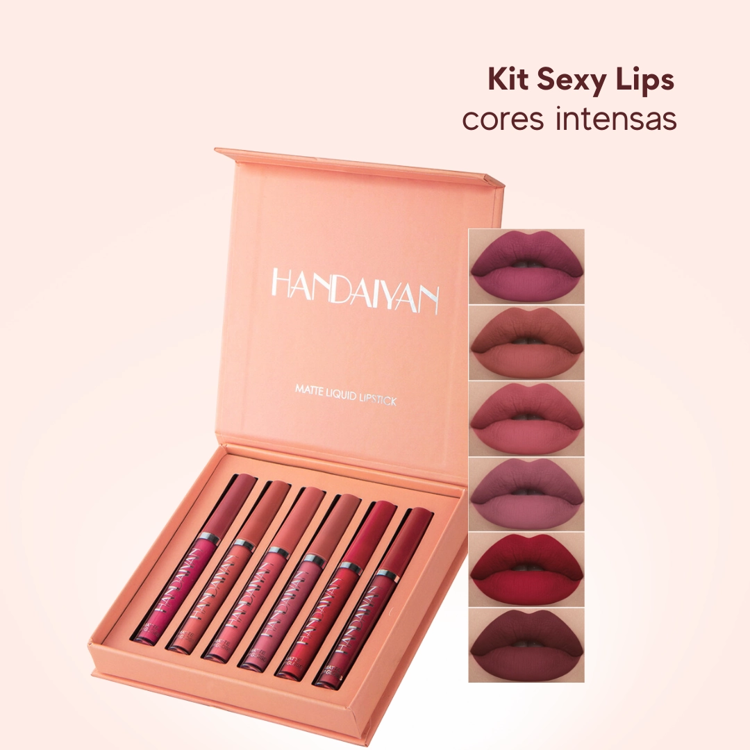 [BUY 3, GET 6] Sexy Lips® Premium Lipstick Kit