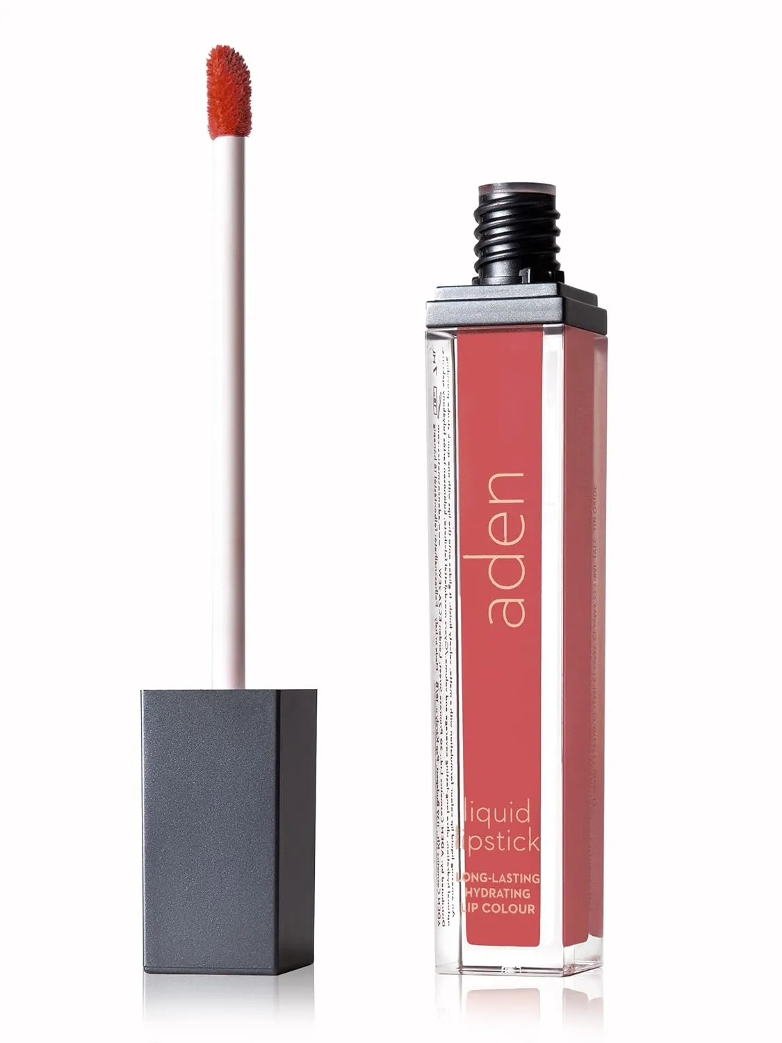 aden - 2 in 1 - Matte Liquid Lipstick & Lip Liner Set - 7ML - Non-Smudge & Quick Drying - Highly Pigmented - Long Duration with Hydration - Made in Italy (01 Nectarine)