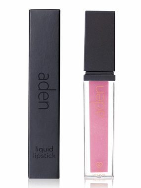 aden Lip Gloss – 5ml – Non Sticky & Hydrating – Plumping, Shining & Vegan – Made in Italy (01 Pale Pink)