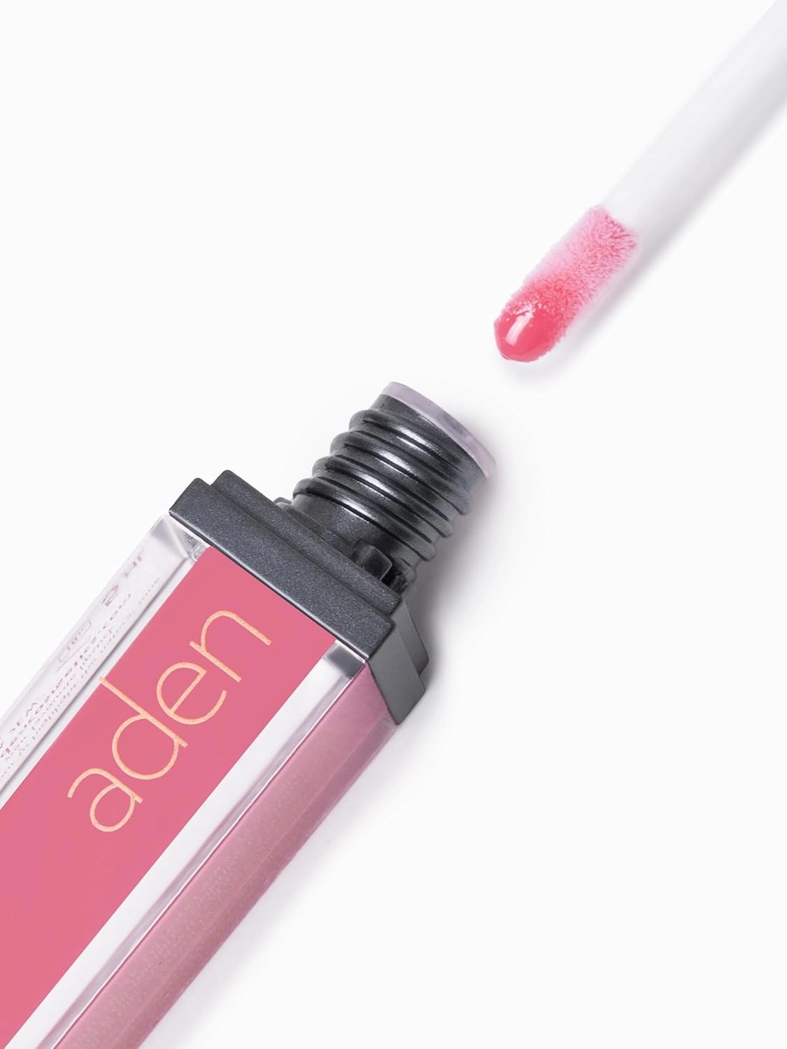 aden Lip Gloss – 5ml – Non Sticky & Hydrating – Plumping, Shining & Vegan – Made in Italy (03 Angel Pink)