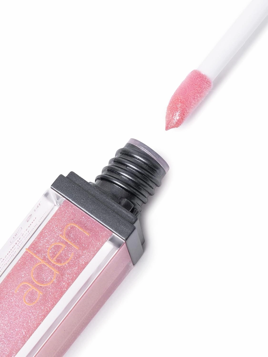 aden Lip Gloss – 5ml – Non Sticky & Hydrating – Plumping, Shining & Vegan – Made in Italy (04 Candy Pink)
