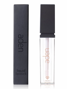 aden Lip Gloss – 5ml – Non Sticky & Hydrating – Plumping, Shining & Vegan – Made in Italy (10 Clear)