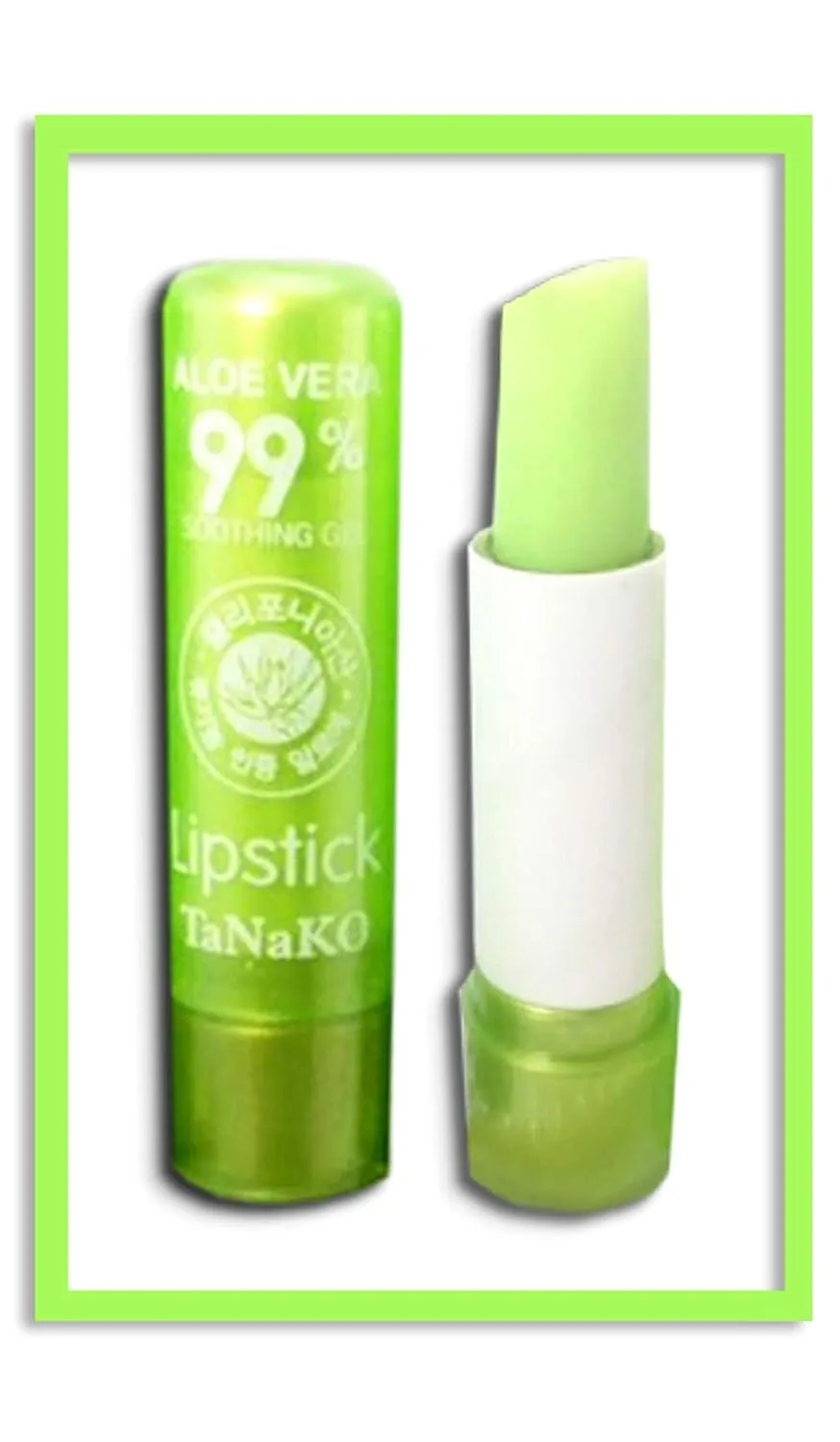 Aloe Vera 99% Soothing Gel Lip 3.5g. X 1 pcs.// by Benjawan Shop