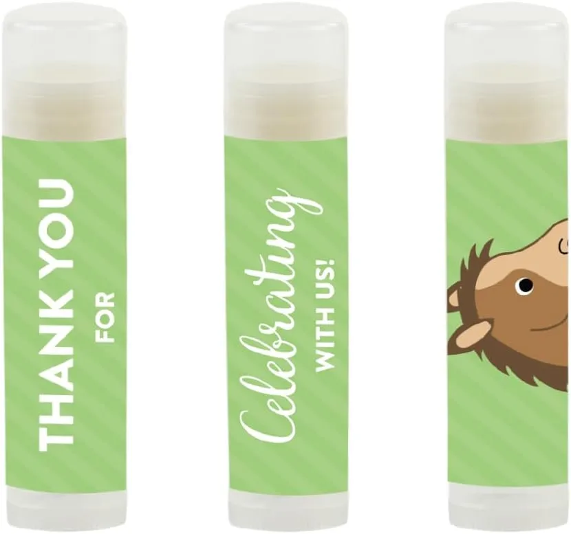 Andaz Press Lip Balm Birthday Party Favors, Thank You For Celebrating With Us, Horse, 12-Pack, Horse Themed Party Decor Gifts for Guests