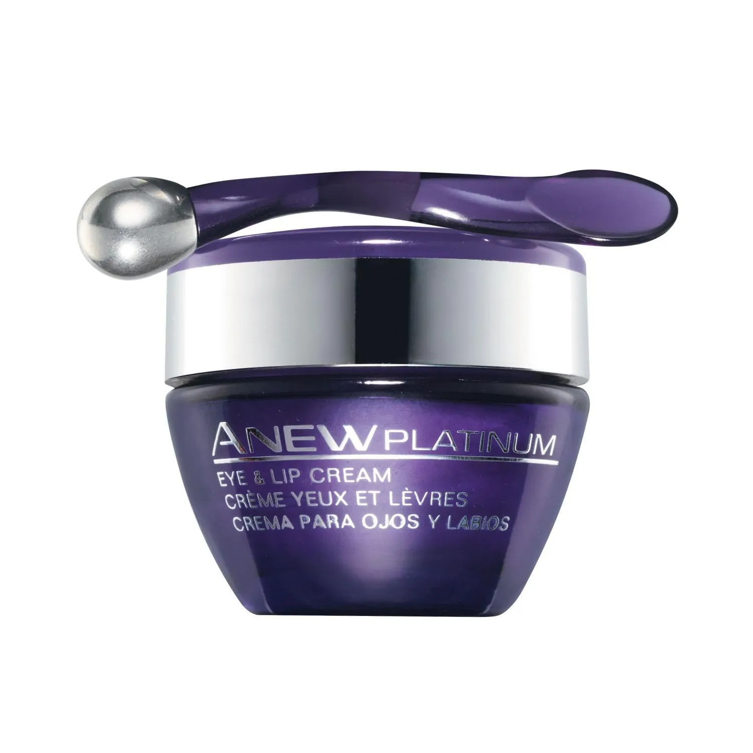 Anew Platinum Eye & Lip Cream with Paxillium Technology, Dual-Tip Applicator, Dermatologist-Tested, Fragrance-Free, Hypoallergenic, Vegan, 0.5 oz