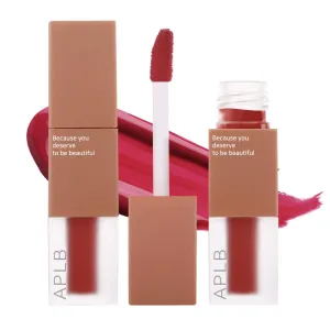 APLB Premium Velvet Lip Tint 0.12oz. | High-Pigmentation, Lightweight, Soft, Moisturizing (#06 PINKISH)