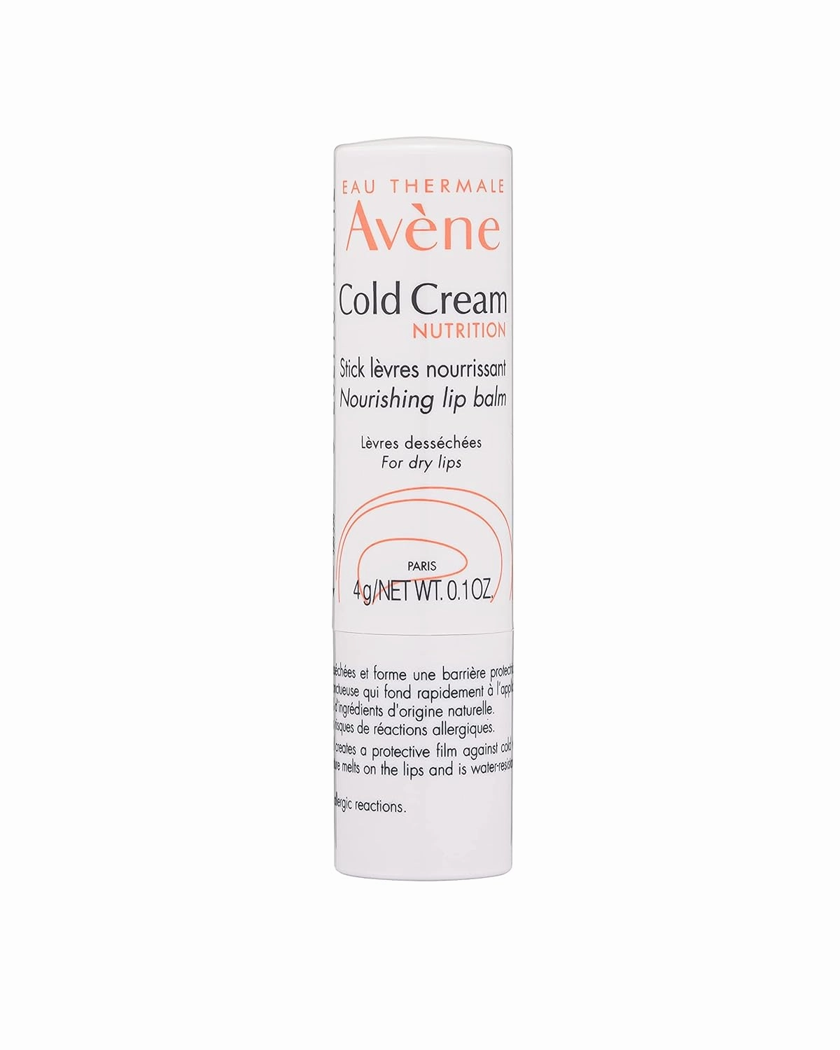 Avène Cold Cream Nutrition Nourishing Lip Balm, 0.1 Ounce