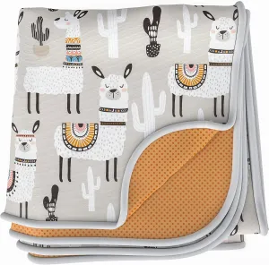 BABYBOET Splat Mat for Baby – Under High Chair Floor Mat Protects Wood, Vinyl and Carpet from Spills – Waterproof 4 Layer Baby Mat with Anti-Skid Backing Deters Bunching and Sliding (51” x 51”)