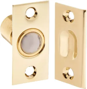 Baldwin Hardware 0425.003 Adjustable Brass Ball Catch Latch