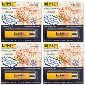 BALMSHOT Lip Balm 4 Pack (Classic)