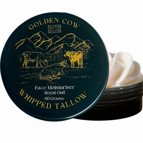 Beef Tallow Balm – Organic Grass Fed Beef Tallow Face Cream & Moisturiser for Skin Care – Hydrating Tallow Balm for Dry Skin – Natural Organic Skincare with Grass Fed Beef Tallow for Face (60g)