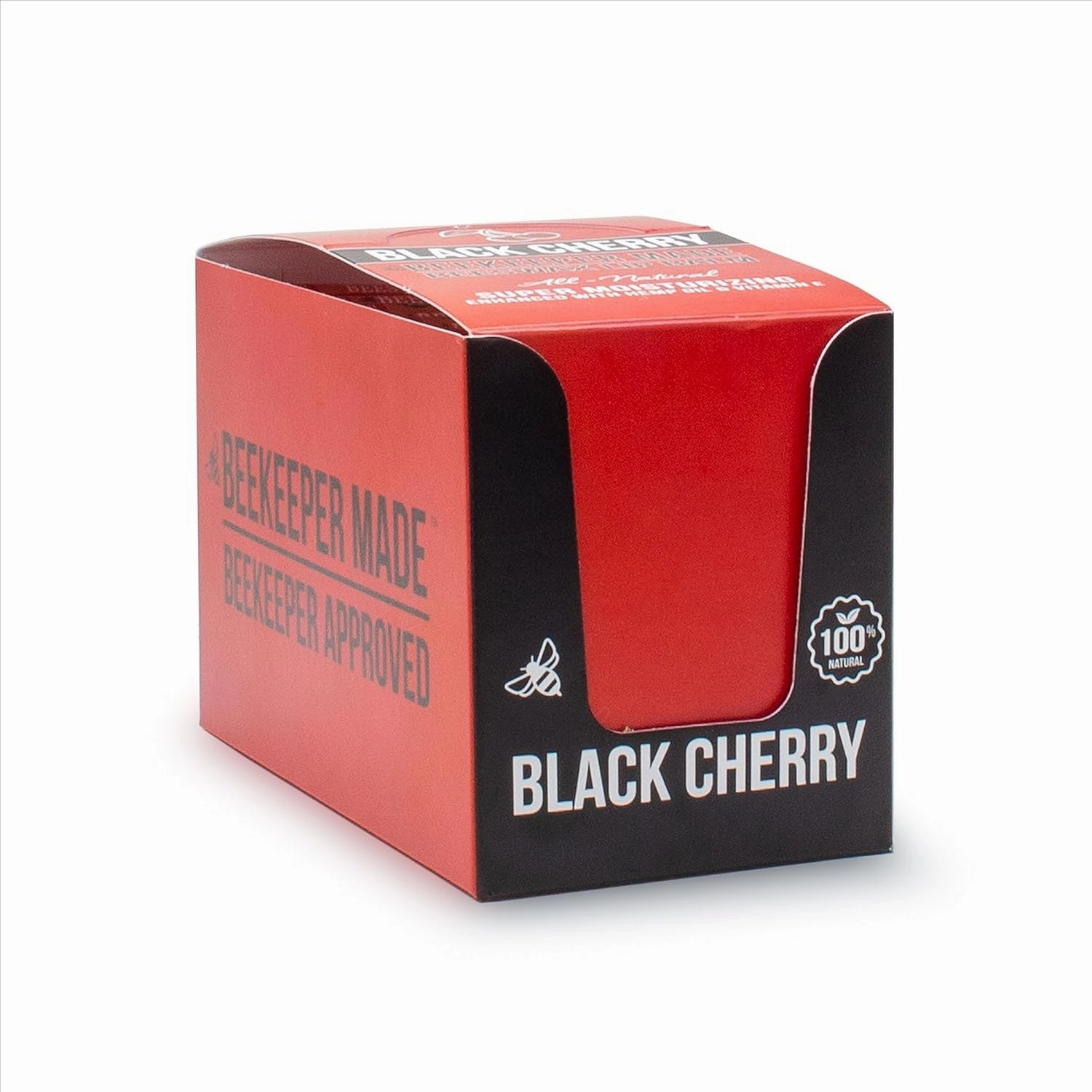 Beeswax Bulk Cherry Lip Balm, 40 Count | For Men, Women, and Children. Great for Gifts, Showers, & More