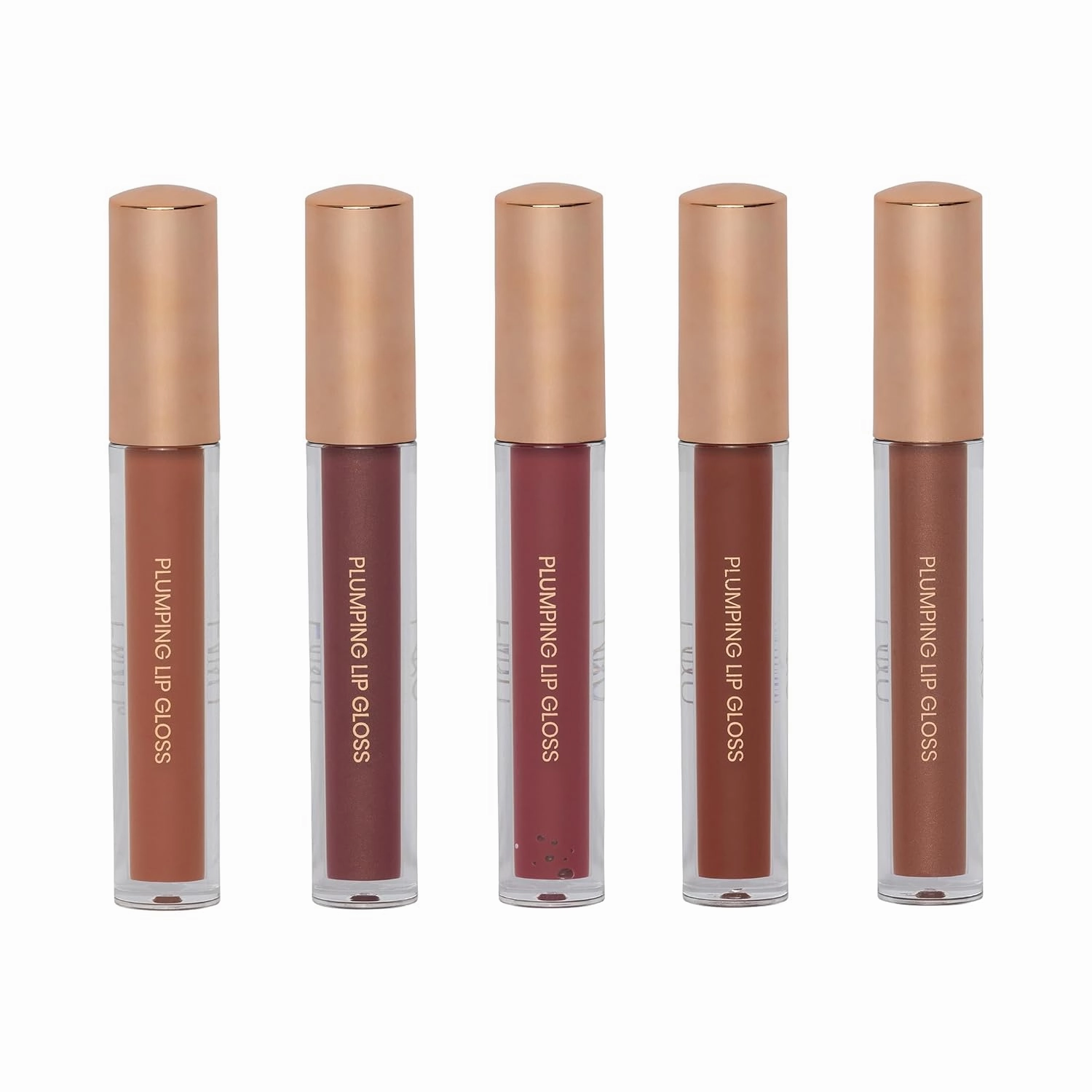 BFY Cosmetics 5-Pack Plumping Lip Gloss - Warm