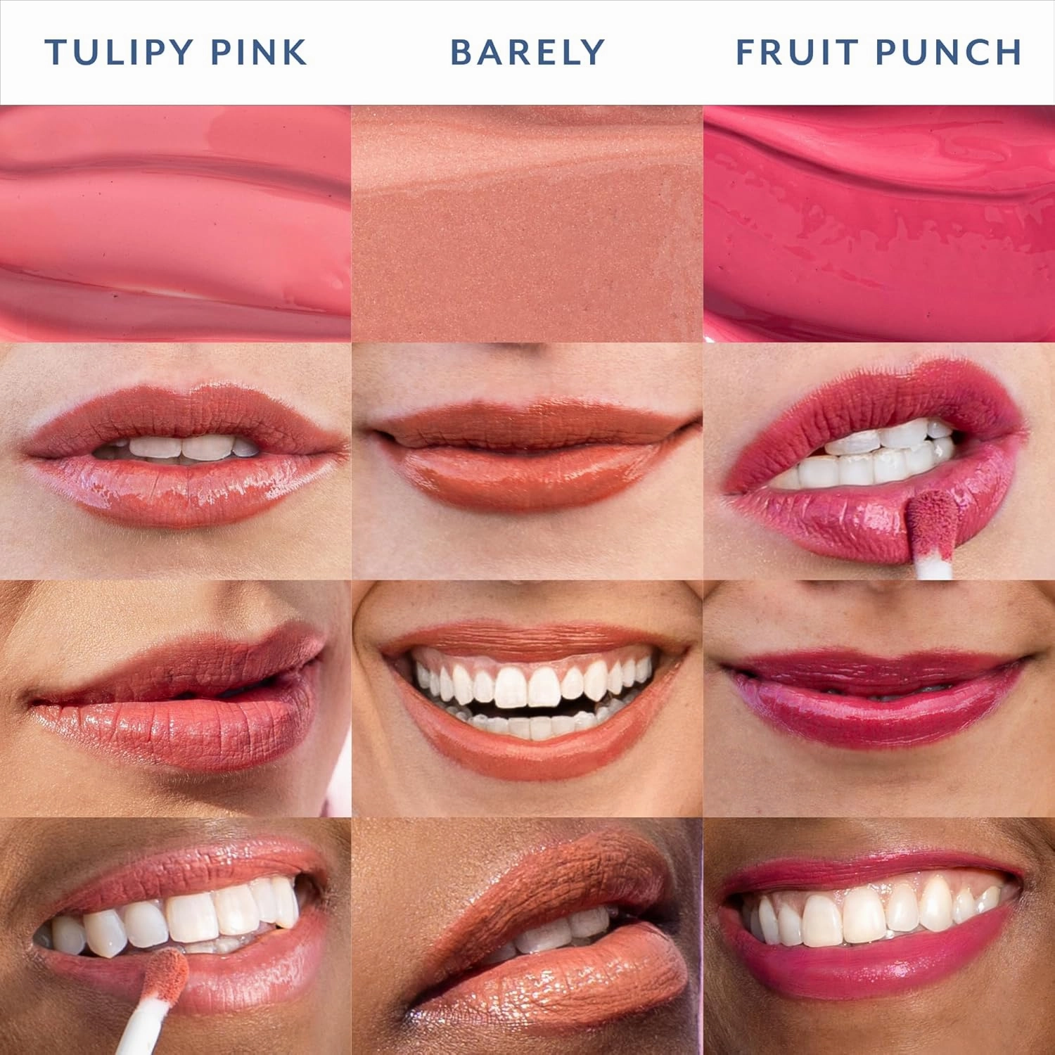 Bloomeffects - Tulipscreen Hydrating Lip Oil | SPF 40  | Cruelty-Free, Non-Toxic, Clean Beauty (Fruit Punch, 0.24 oz | 7 ml)