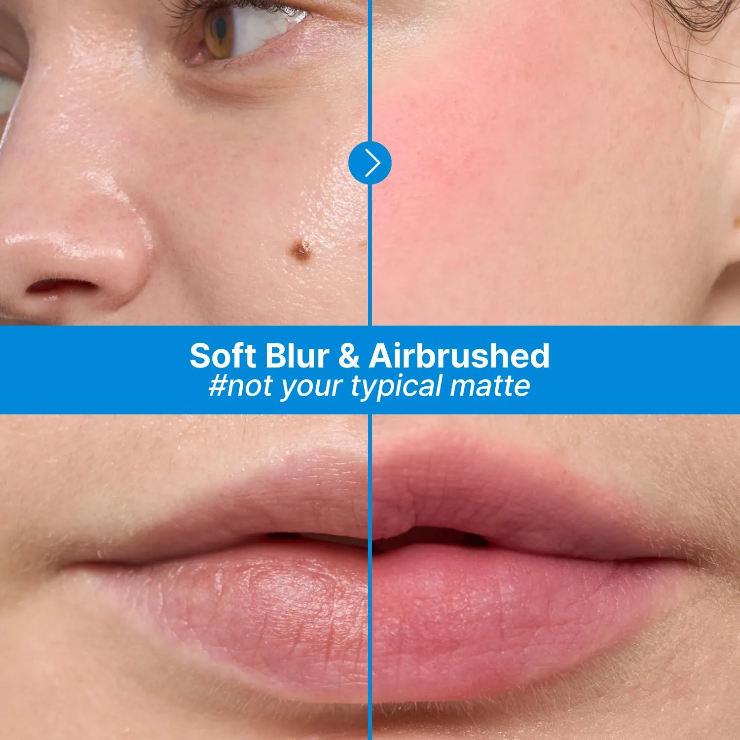 Blurry Pudding Pot | Airbrushed Blush & Lip, Buildable Pigment, Long-lasting, Lightweight, Easy to Blend, Natural Soft Matte Finish - Baby (Soft Pink) | 0.17 oz