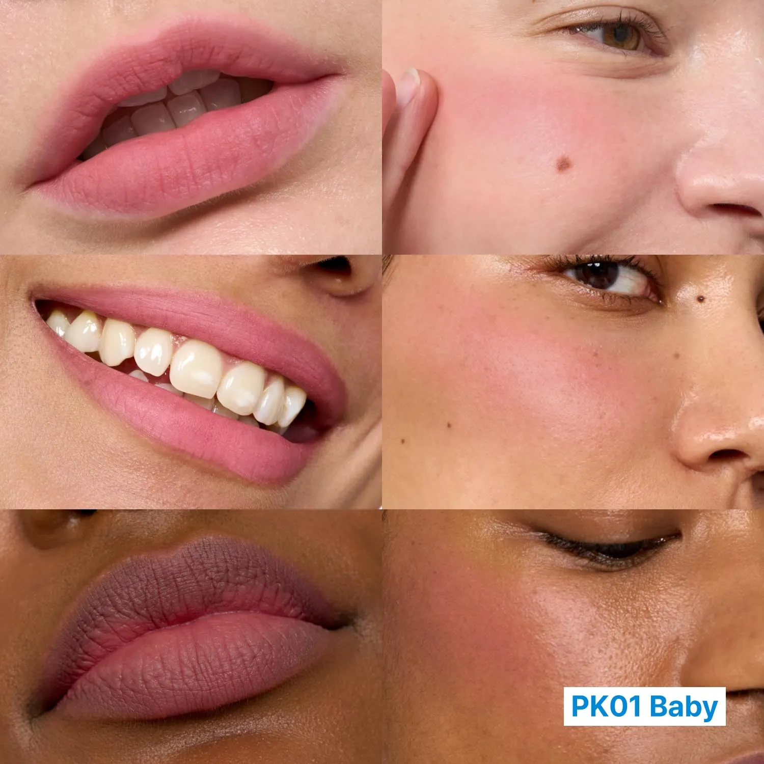 Blurry Pudding Pot | Airbrushed Blush & Lip, Buildable Pigment, Long-lasting, Lightweight, Easy to Blend, Natural Soft Matte Finish - Baby (Soft Pink) | 0.17 oz