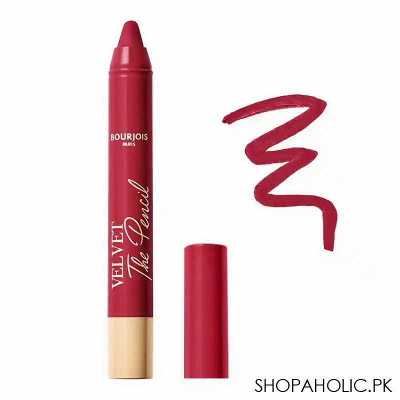 Bourjois Velvet The Pencil 2in1 Lipstick & Lip Liner, 08 Rouge Di'vin