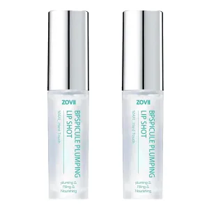 Bp Spicule Plumping Lip Shot, Zovii spicule Plumping Lip shot, Zovii, Hyaluronic Acid, Day & Night Lip Care, Moisturizing Lipserum for Long Lasting (2PCS)