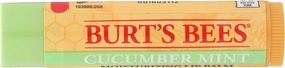 Burt's Bees 100% Natural Moisturizing Lip Balm Cucumber Mint 1 Tube in Blister Box (Pack of 48)