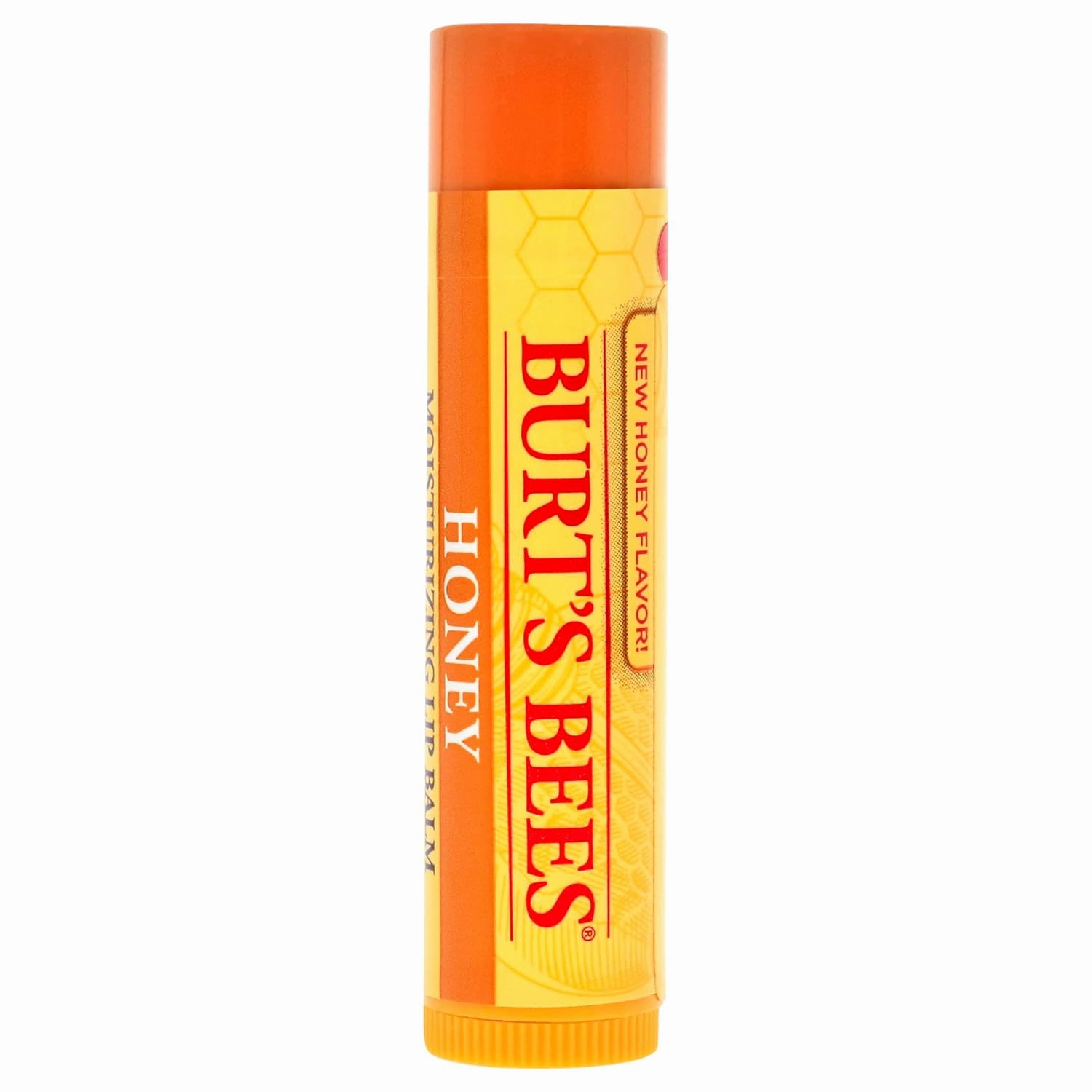 Burt's Bees 100% Natural Moisturizing Lip Balm, Honey with Beeswax - 1 Tube, 0.15 Ounce