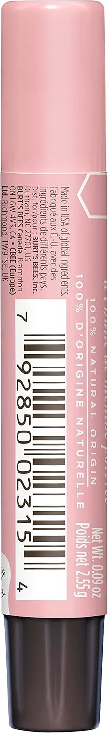 Burt's Bees 100% Natural Moisturizing Lip Shimmer, Grapefruit - 1 Tube (Pack of 2)