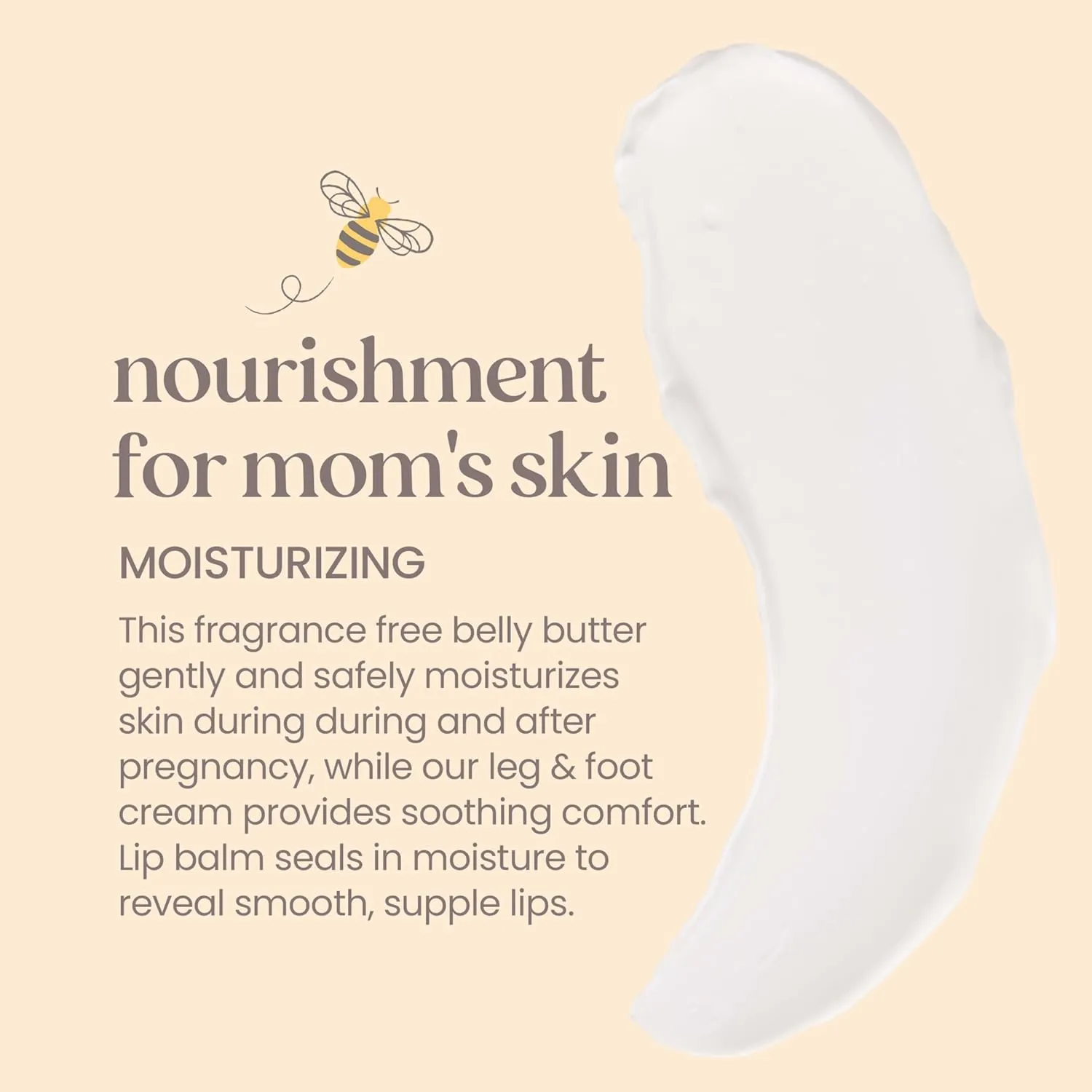 Burt's Bees Pregnancy Essentials Gifts Set, 3 Giftable Baby Shower Products & Must Have Baby Registry Items, Nourishing Skincare - Mama Belly Butter, Original Lip Balm, Leg & Foot Cream