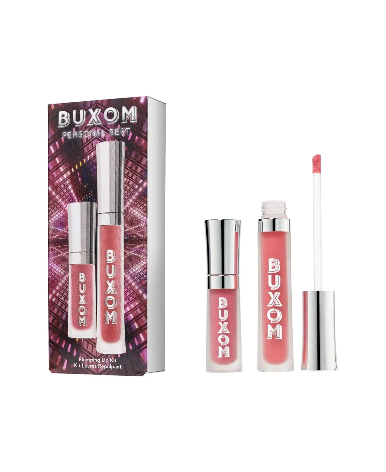 BUXOM Full-On Plumping Lip Cream, Lip Plumper Gloss, Enhancing Tinted Lip Plumper, Moisturizing Lip Gloss with Peptides and Vitamin E, Cruelty Free
