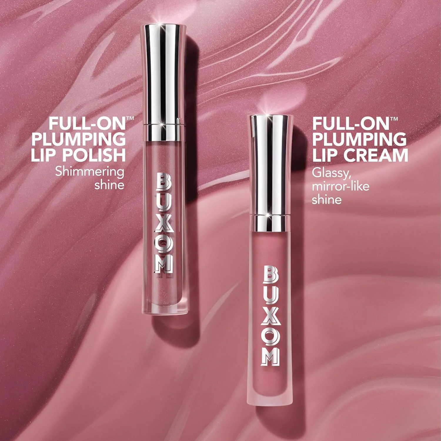 BUXOM Full-On Plumping Lip Cream, Lip Plumper Gloss, Enhancing Tinted Lip Plumper, Moisturizing Lip Gloss with Peptides and Vitamin E, Cruelty Free