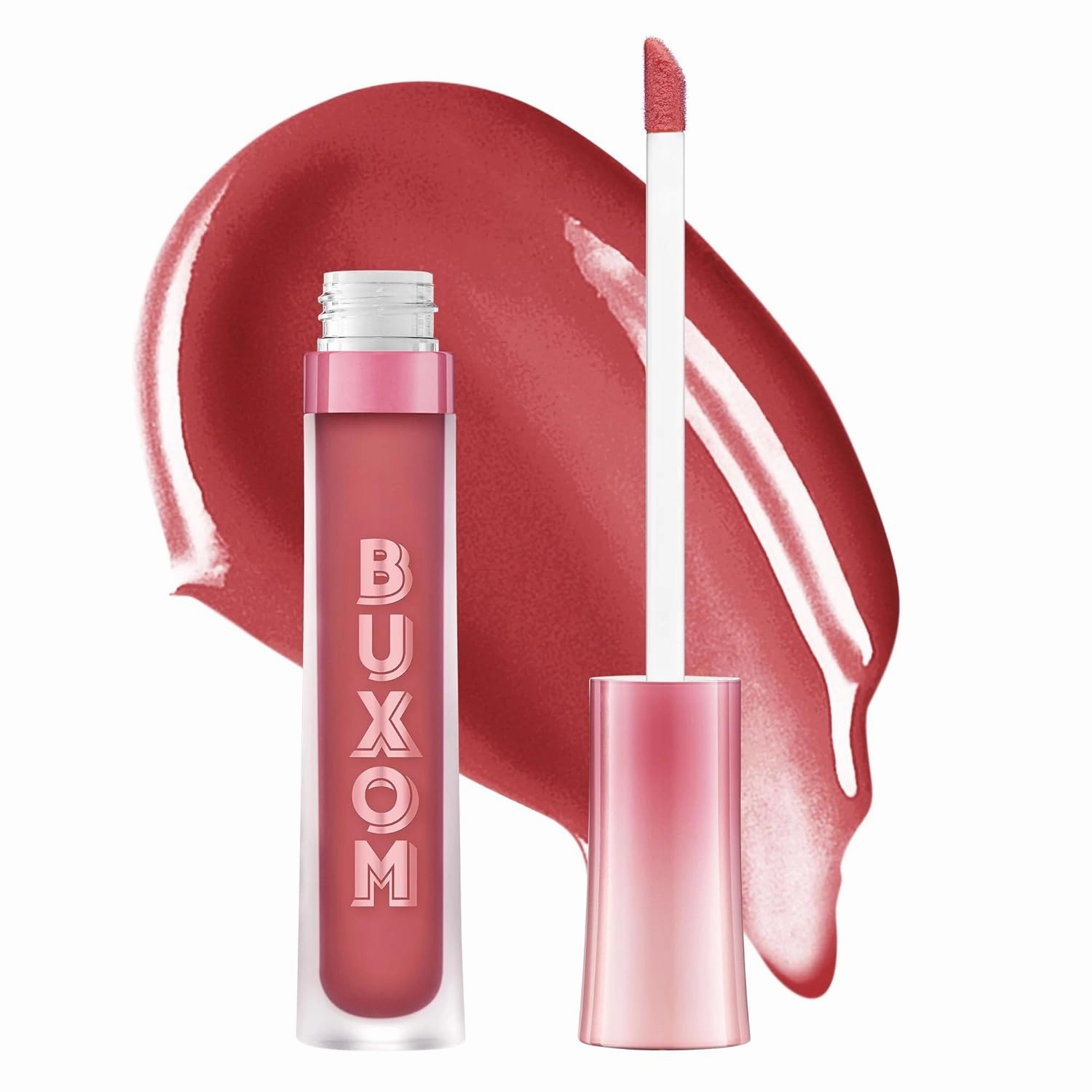 BUXOM Full-On Plumping Lip Cream, Lip Plumper Gloss, Enhancing Tinted Lip Plumper, Moisturizing Lip Gloss with Peptides and Vitamin E, Cruelty Free