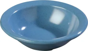 Carlisle FoodService Products Kingline Reusable Plastic Bowl Fruit Bowl with Rim for Home and Restaurant, Melamine, 4.75 Ounces, Sandshade, (Pack of 48)