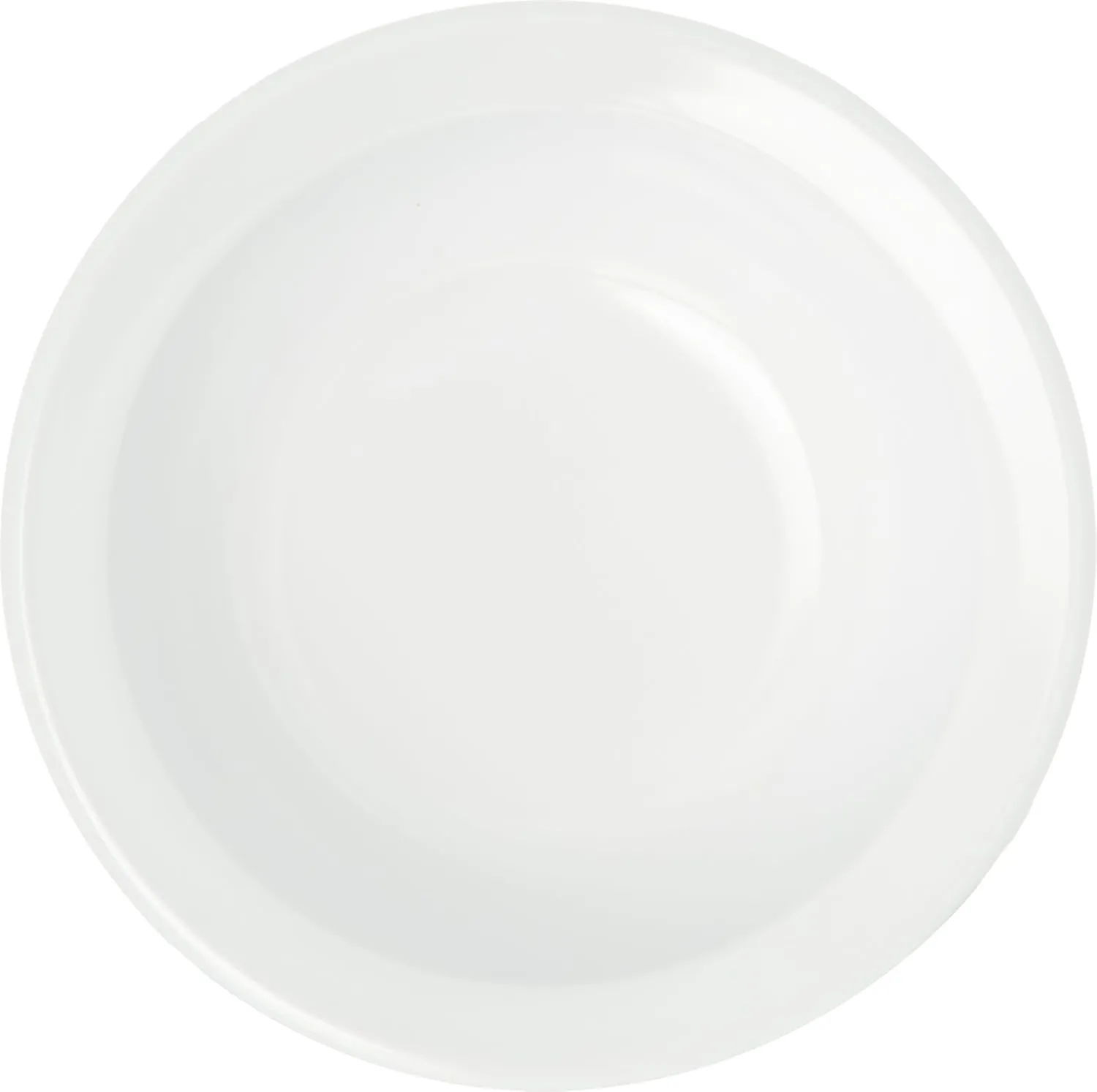 Carlisle FoodService Products Kingline Reusable Plastic Bowl Fruit Bowl with Rim for Home and Restaurant, Melamine, 4.75 Ounces, White, (Pack of 48)
