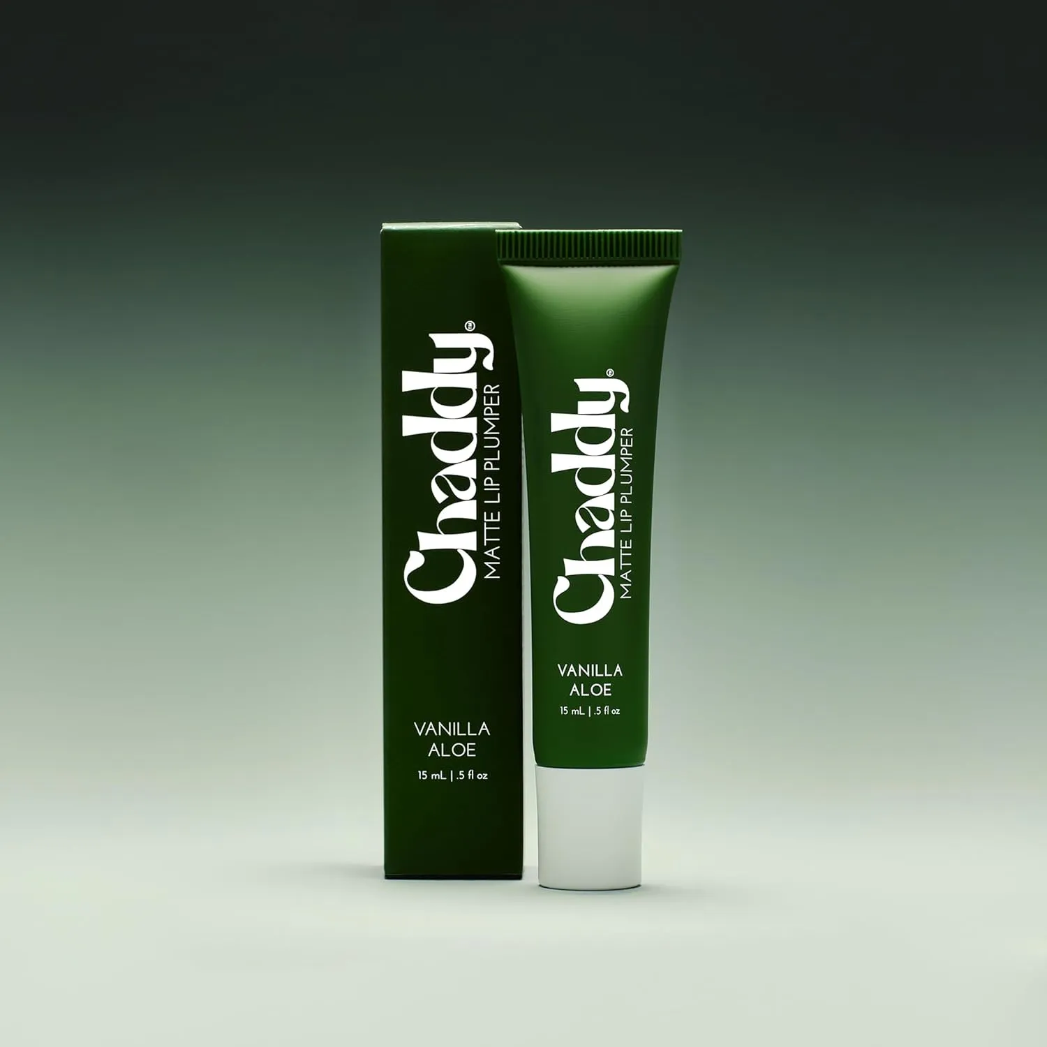 Chaddy Matte Lip Plumper - Hydrating Lip Plumper with Hyaluronic Acid | Plumping Lip, Natural Lip Care and Enhancer - 0.5 fl.oz (Vanilla Aloe)