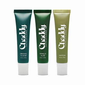 Chaddy Matte Lip Plumper - Hydrating Lip Plumper with Hyaluronic Acid | Plumping Lip, Natural Lip Care and Enhancer - (Trio Pack)