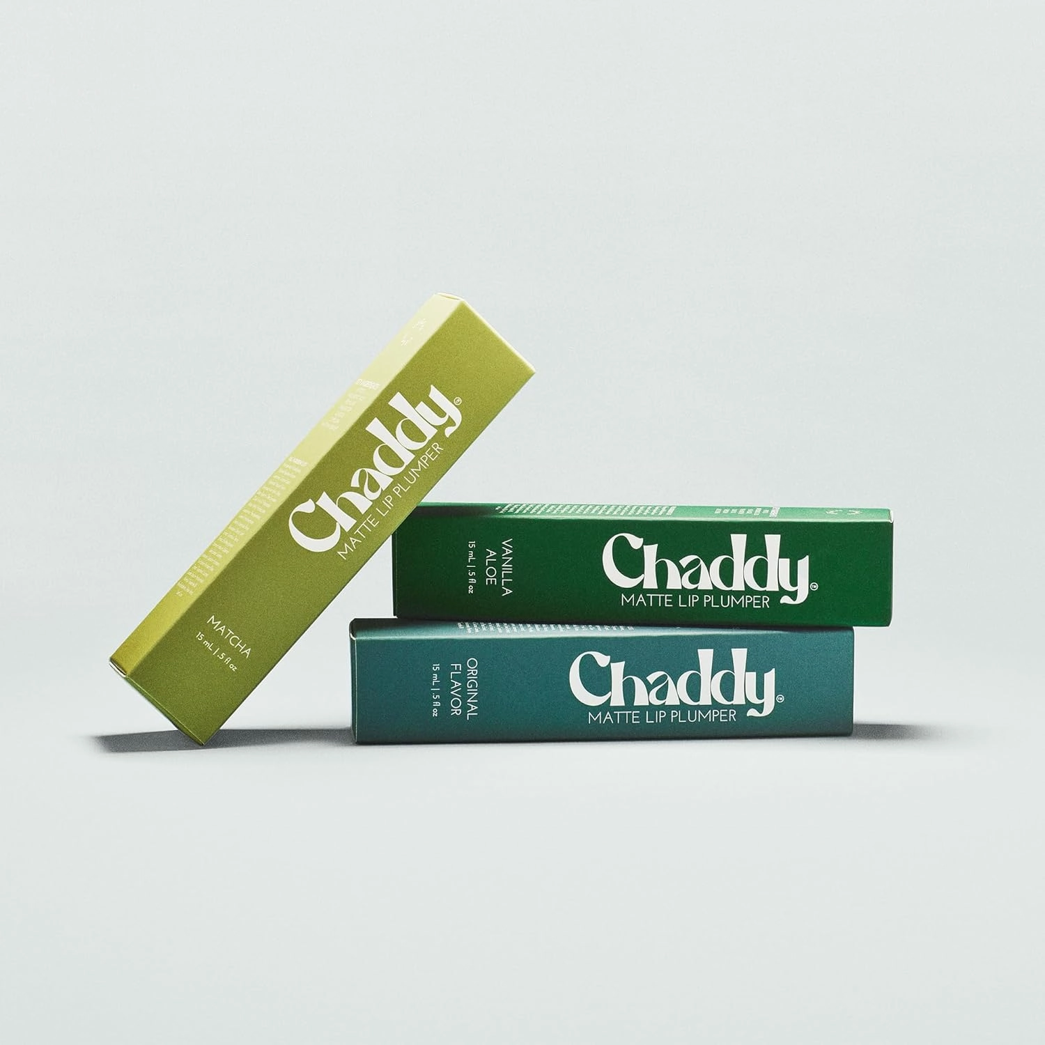 Chaddy Matte Lip Plumper - Hydrating Lip Plumper with Hyaluronic Acid | Plumping Lip, Natural Lip Care and Enhancer - (Trio Pack)