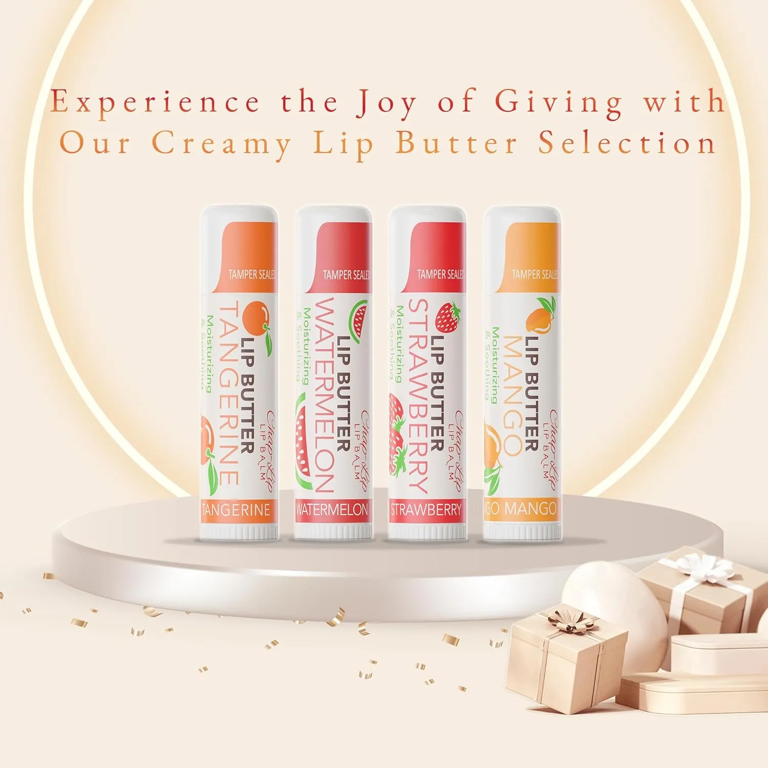 CHAP-LIP Original Lip Balm Hydrating Bulk Chap Stick with Fruit Flavors, Coconut Oil, Cocoa Butter - Christmas Gift Stocking Stuffers Lip Therapy Pack for Men and Women - Made in USA, 60 Pack x 12 Box