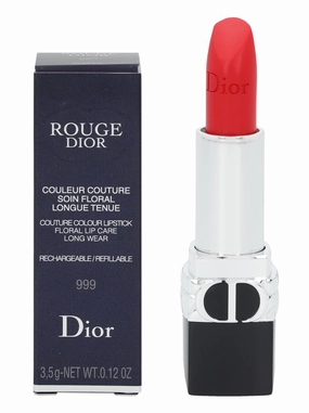 Christian Dior Rouge Dior Couture Lipstick - 999 Matte Lipstick (Refillable) Women 0.12 oz