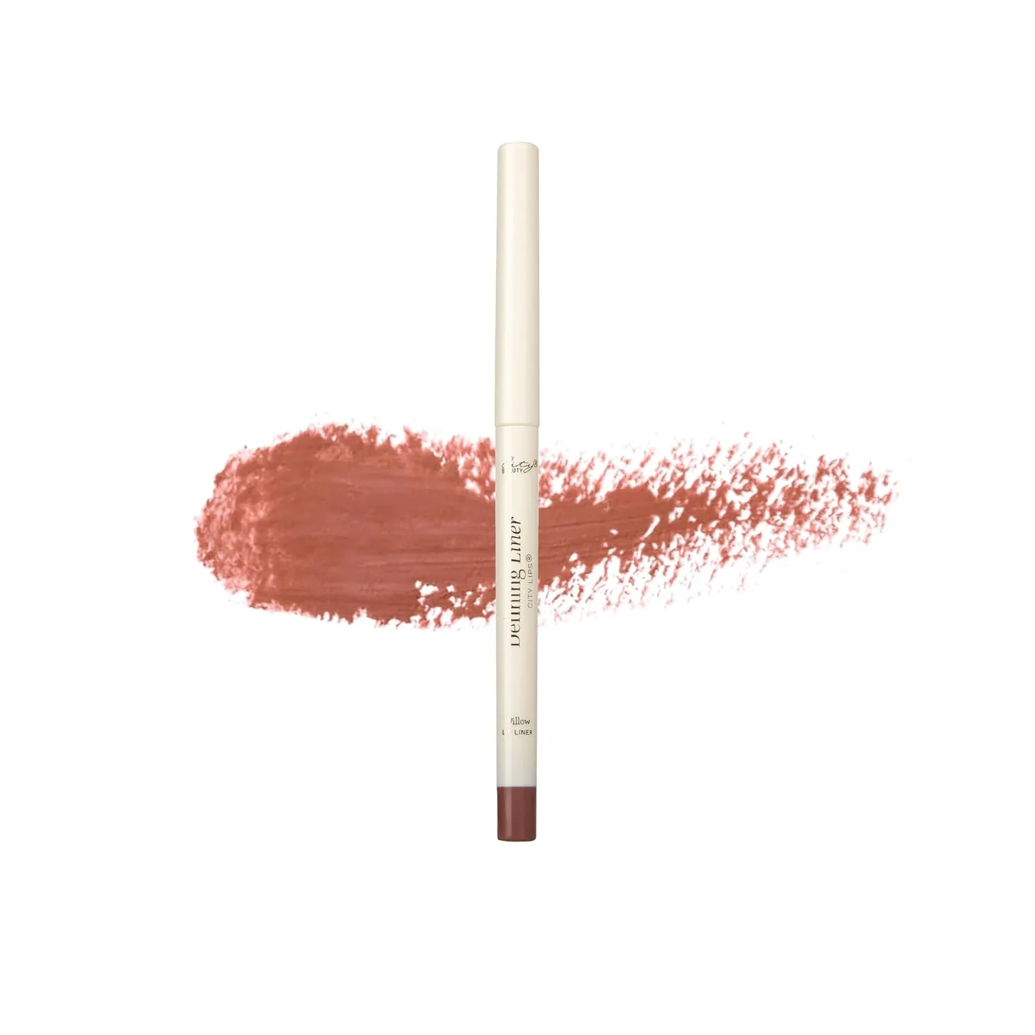 City Beauty City Lips Defining Liner - Long-Lasting, Smudge-Proof Lip Pencil with Anti-Feathering Formula, Precise Contouring, Waterproof Matte Finish, and Smoother-Looking Lips