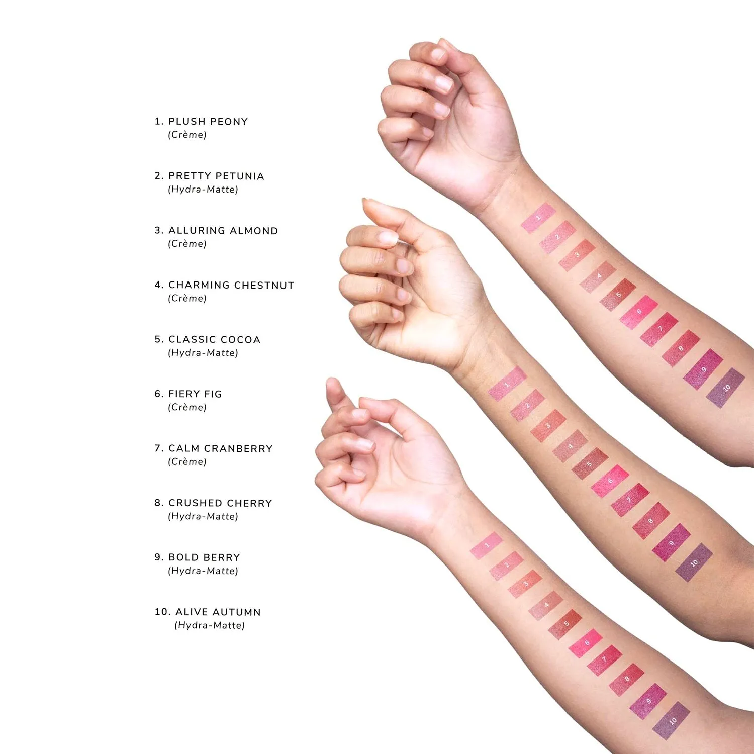 Clean Beauty & Spa New Collection-Hydra-Matte Lipstick Refill-Pretty Petunia-Fashion Edit Asa Beauty