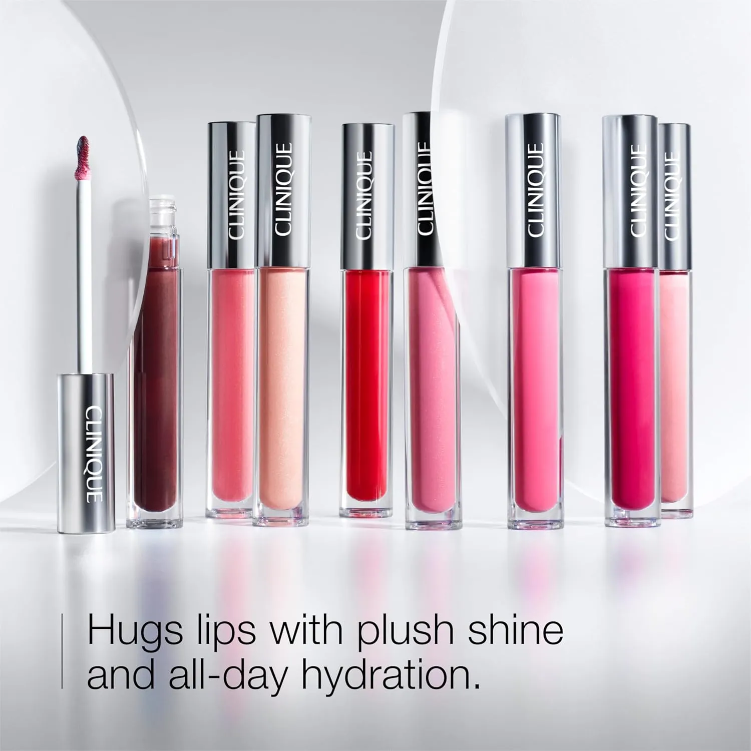 Clinique Pop Plush Creamy Lip Gloss With Hyaluronic Acid   Blend of Aloe Butter, Avocado Butter   Shea Butter | Hydrating   High Shine
