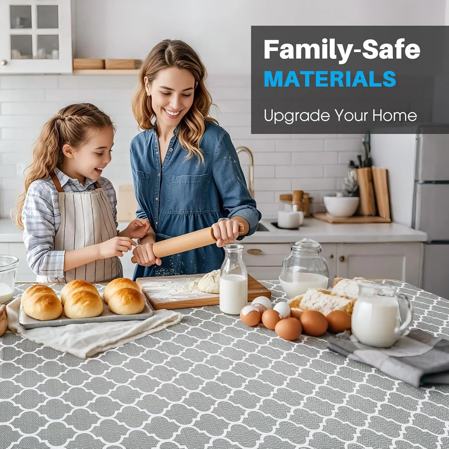 COAVAS Shelf Liner Drawer Liner Cabinet Liner Non-Slip 12in X 30Ft - Textured Kitchen Cabinet Liners with Self-Grip, Easy Cut Thick Shelf Paper for Drawers, Wardrobes, Pantry & Countertops (Gray)
