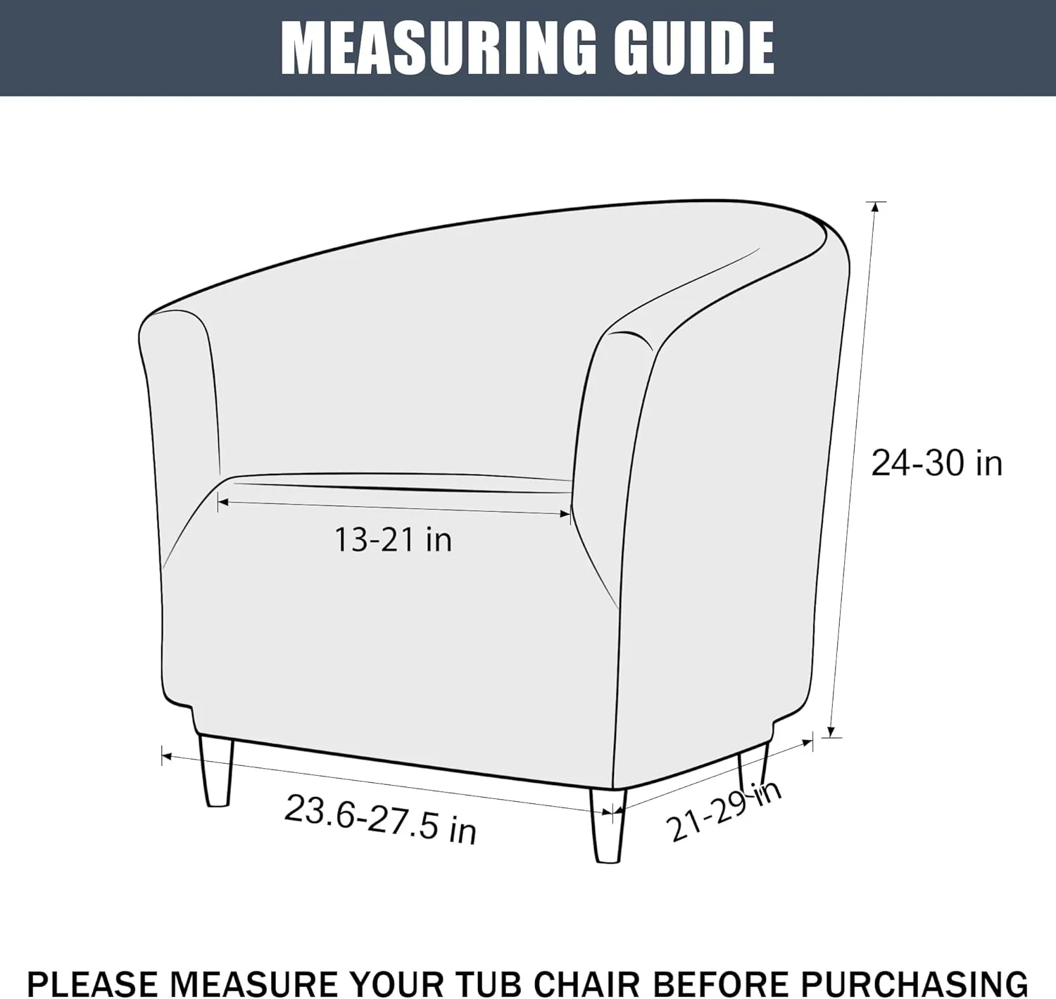 CONRUSER Velvet Club Chair Slipcover, Soft Stretch Tub Chair Cover Washable Thick Armchair Furniture Protector for Living Room (Pink)