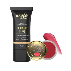 Corrector DD Cream & Beetroot Lip & Cheek Tint Balm Hydrated dry & Chapped lips (Medium)